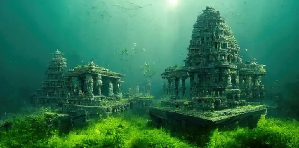 ancient cities that are now underwater