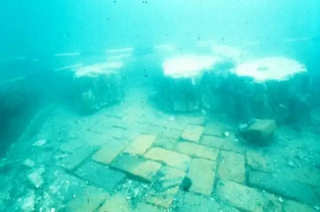 submerged ancient cities.
