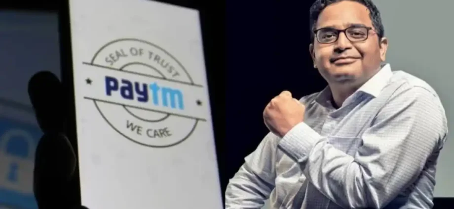 Paytm share price