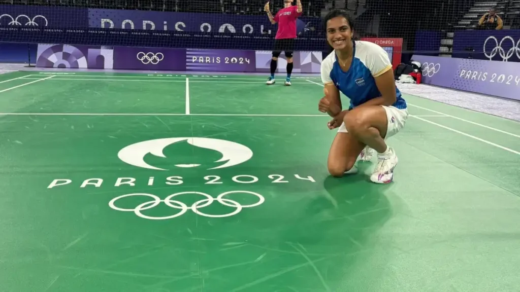 Pv sindhu match olympics 2024 result