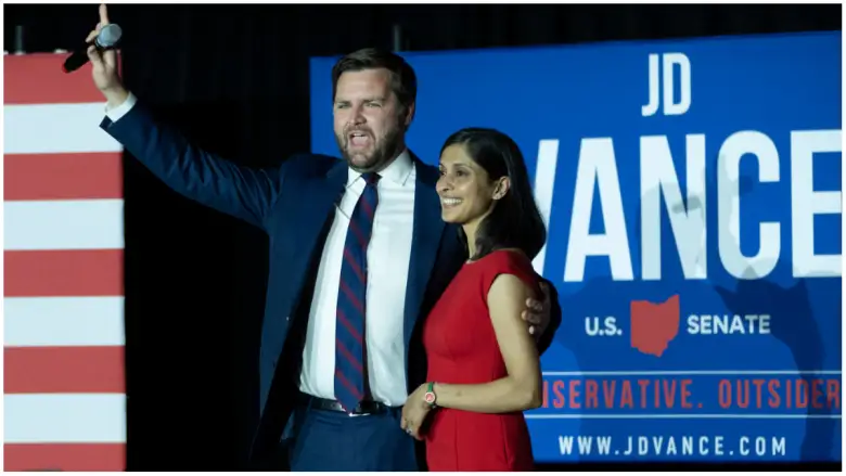 Usha Vance and JD Vance