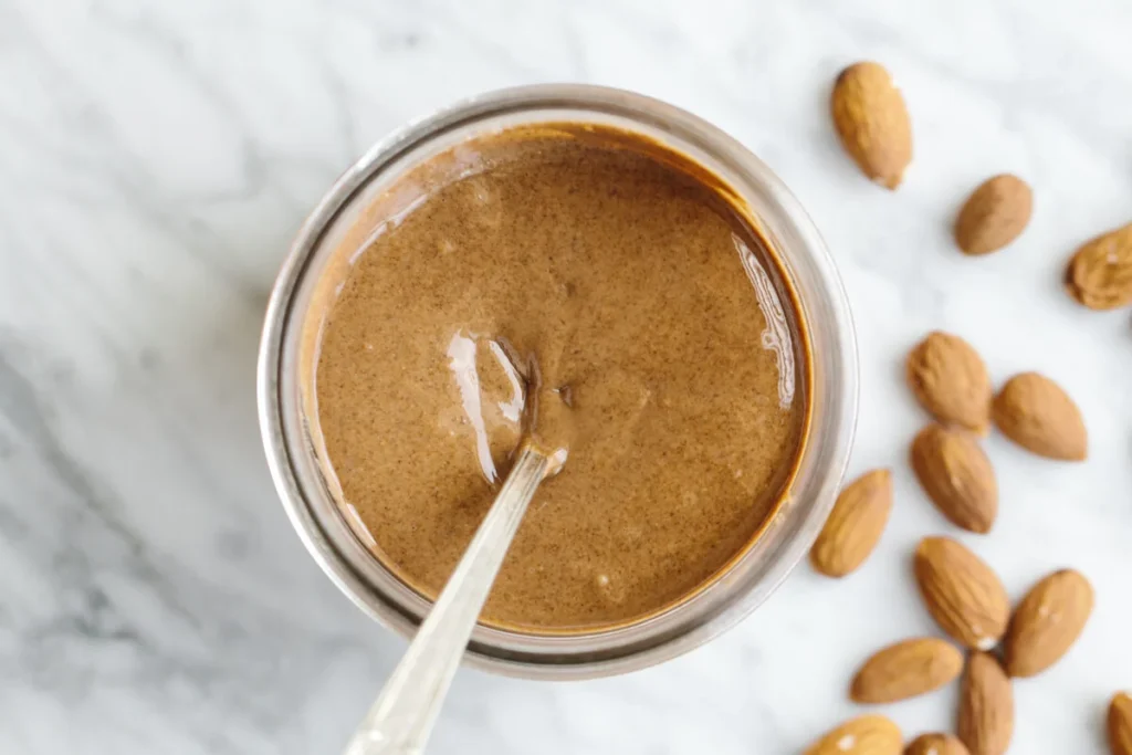  Peanut butter or almond butter: