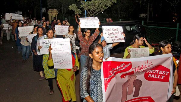 Protest for Kolkata doctor rape murder case