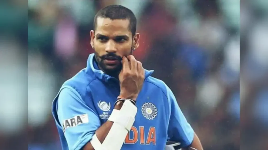 Shikhar Dhawan Last match