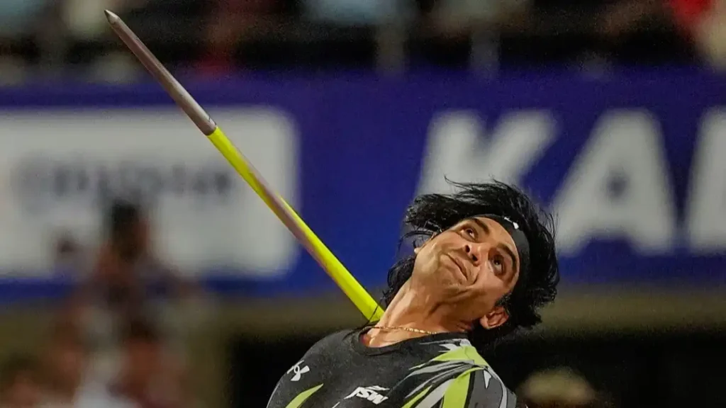 javelin thrower Neeraj Chopra