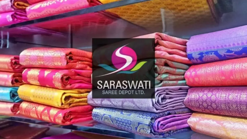 saraswati saree depot share price band