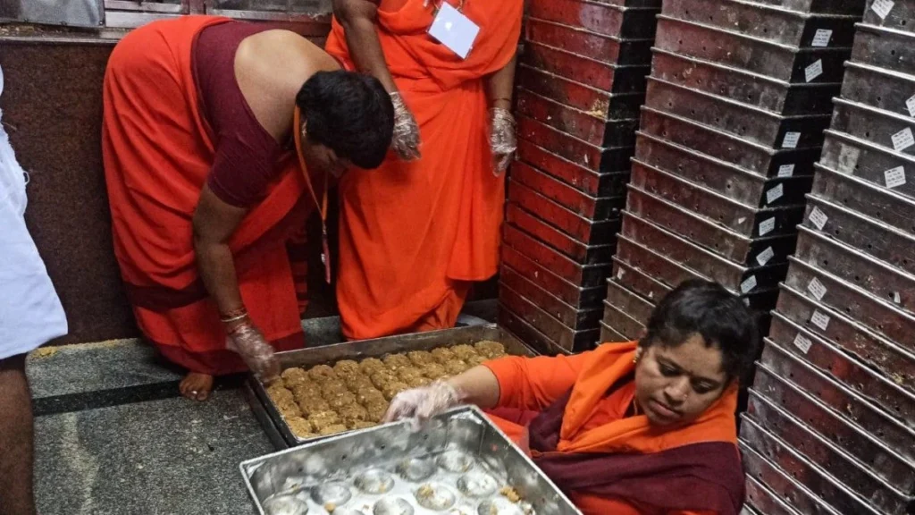 Beef fat in tirupati laddu