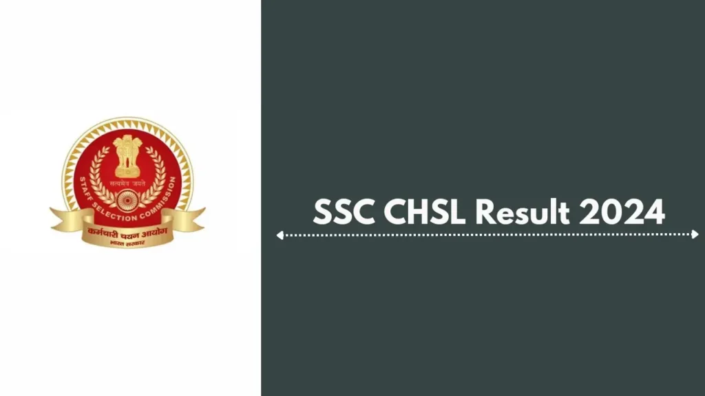 ssc chsl result 2024 pdf download